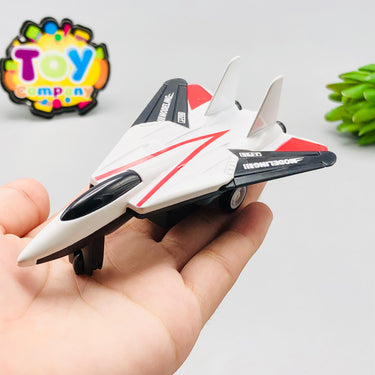 Diecast Mini Military Airplane Model - 1Pc